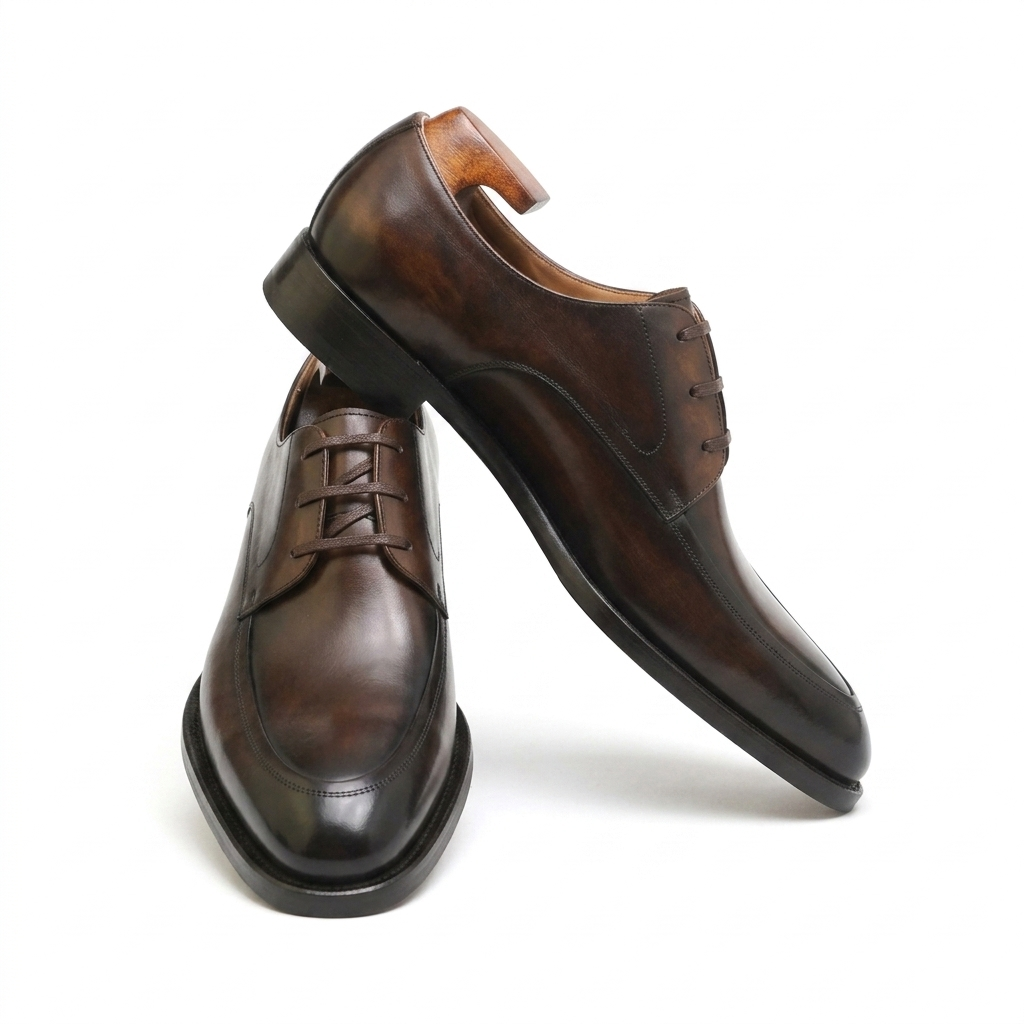 | Premium Leather Cowhide Derbys For Weddings