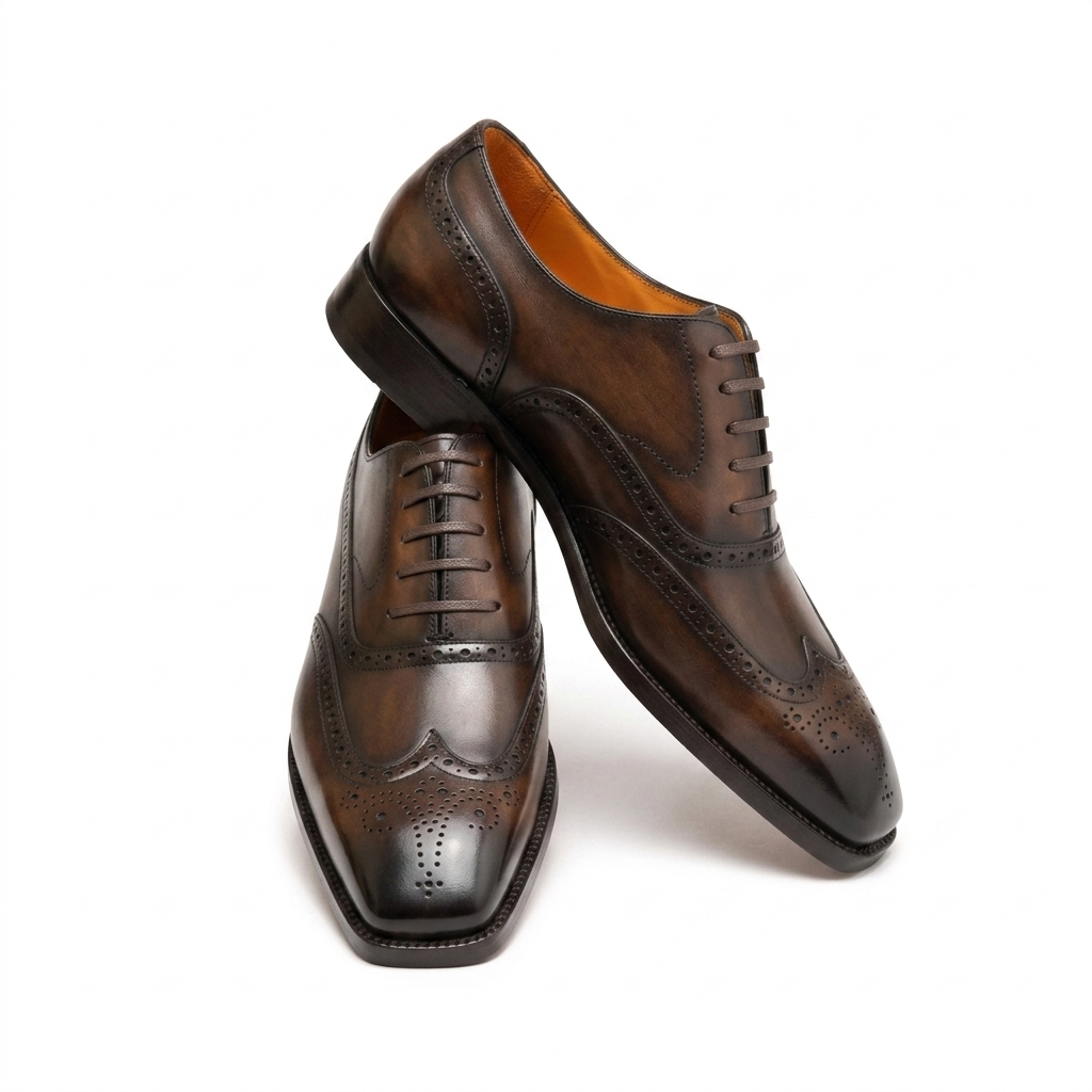 | Cowhide Leather Oxford Killer Shoes