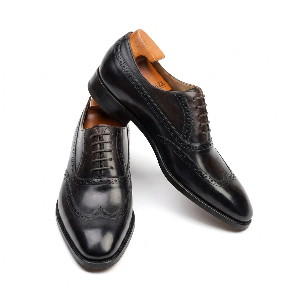 | Premium Leather Cowhide Oxfords For Weddings