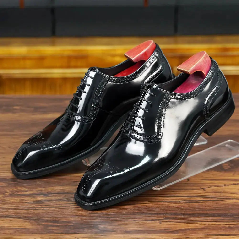 | Oxford Fadded Dress Shoes For Men