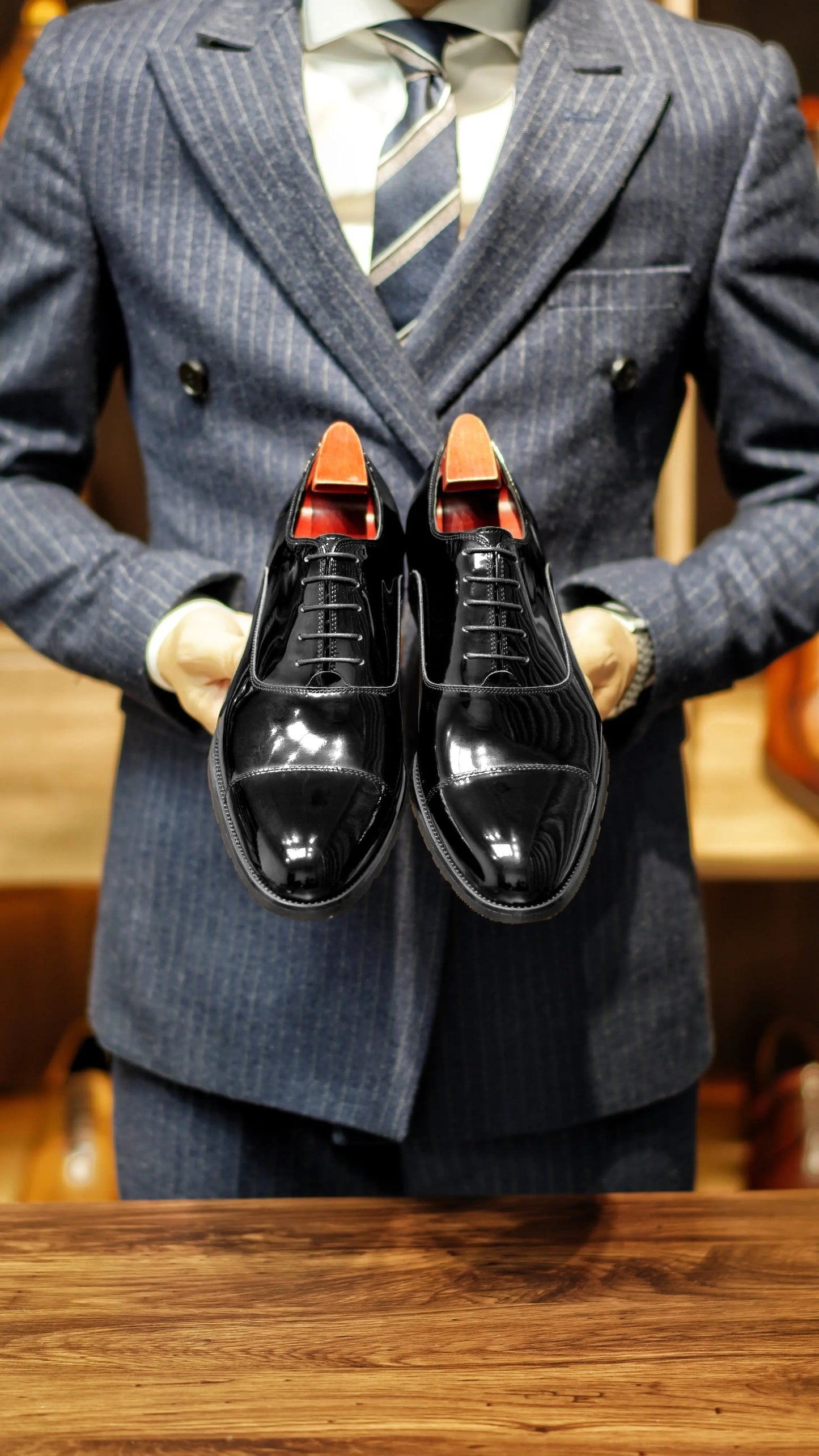 | Leather Shade Dress Shoes For Men