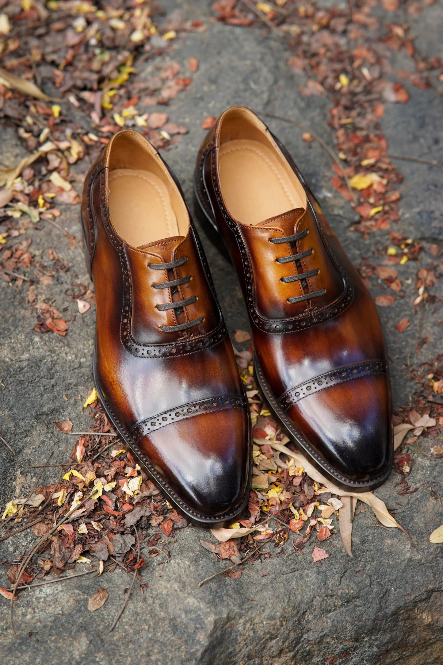 | Professional Elegance Brogue Oxford Dress Shoes