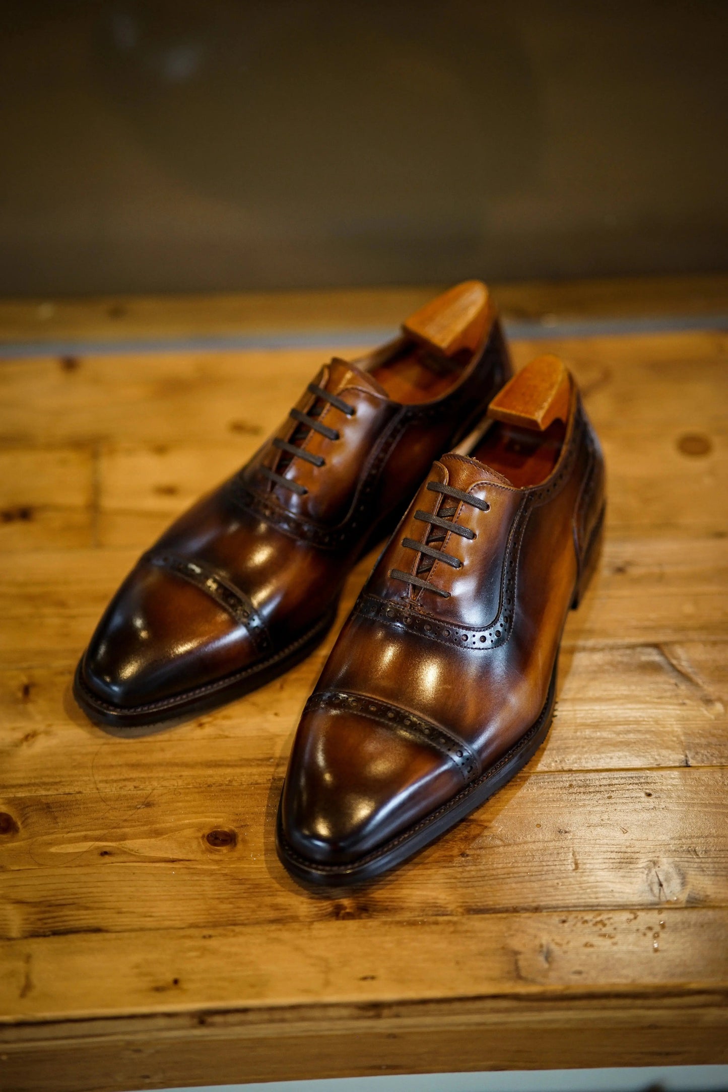 | Professional Elegance Brogue Oxford Dress Shoes