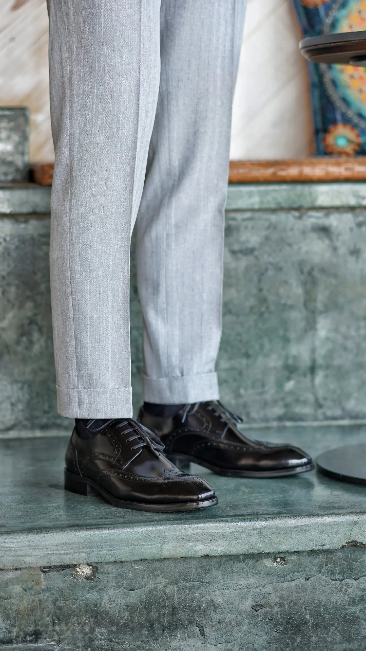 | Cowhide Genuine Leather Business Oxfords