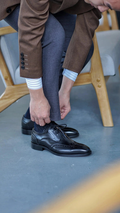 | Premium Cowhide Genuine Leather Oxfords