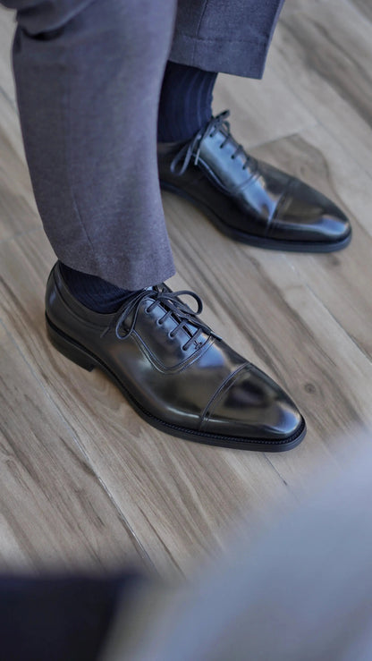 | Custom Marble Wholecut Oxford For Men