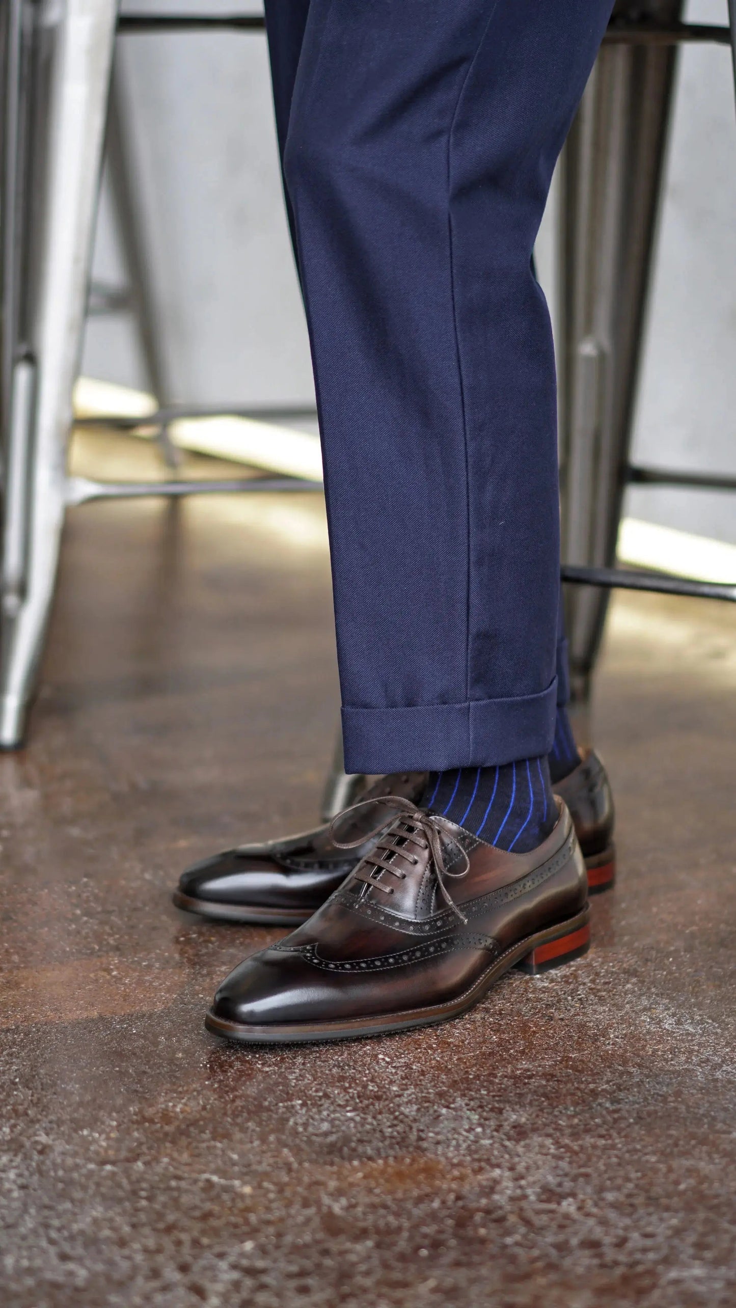 | Premium Leather Cowhide Oxfords For Weddings