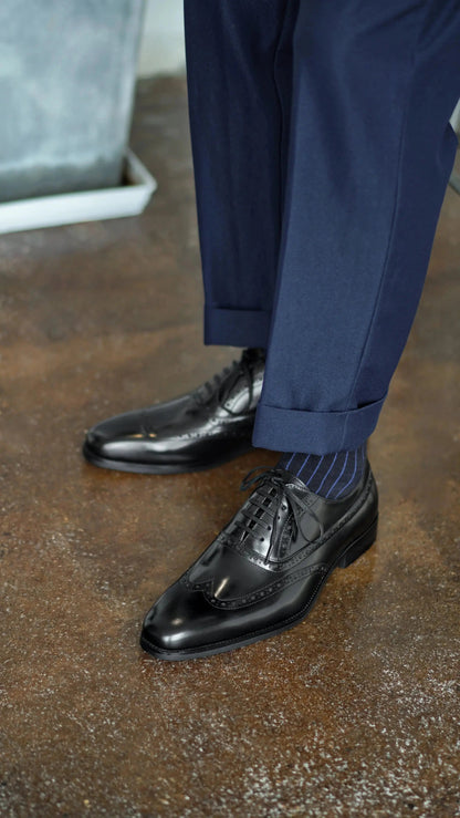 | Premium Leather Cowhide Oxfords For Weddings