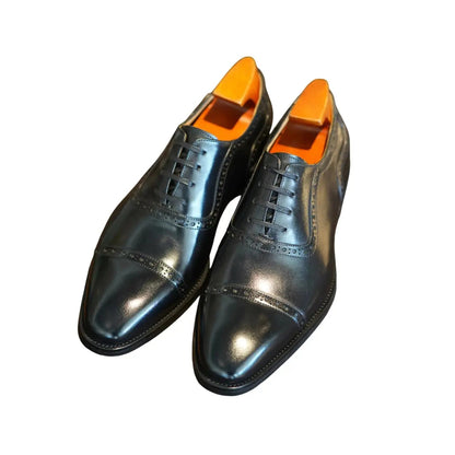 | Professional Elegance Brogue Oxford Dress Shoes