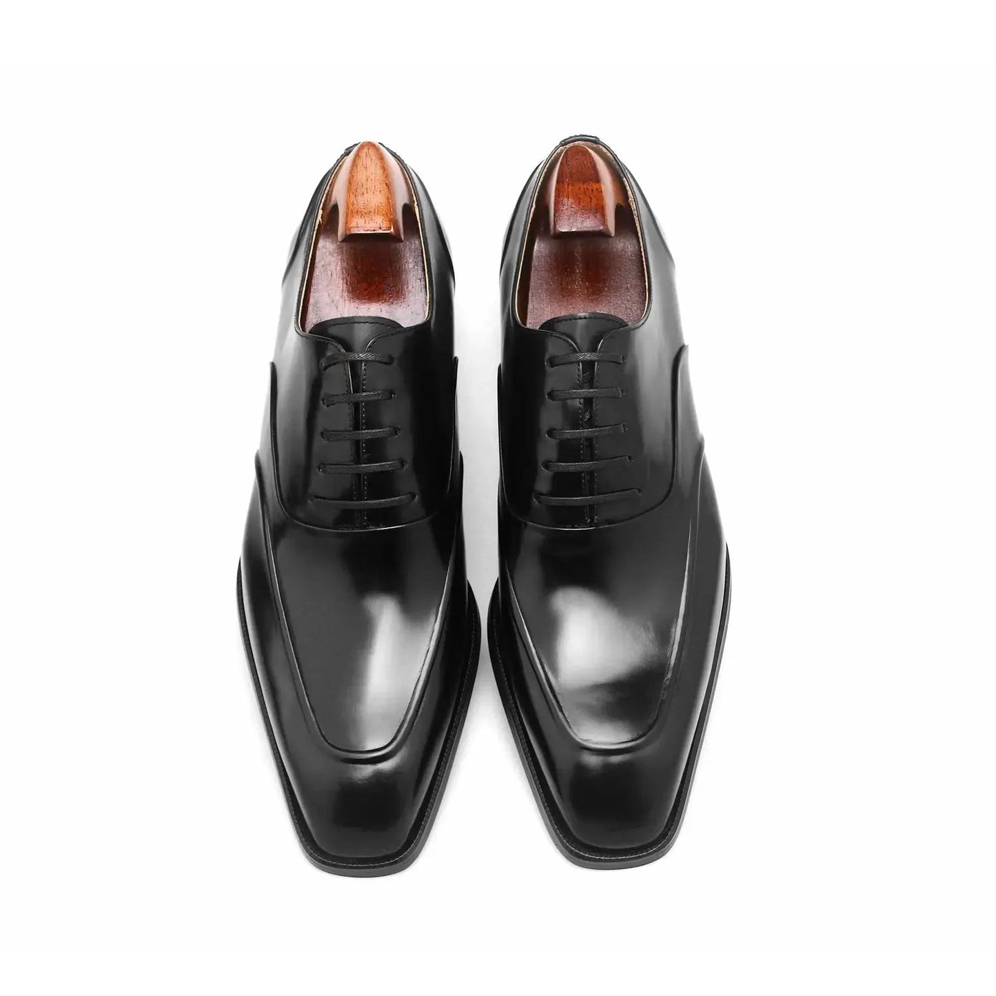 | Handmade Cowhide Derby Shoes For Men