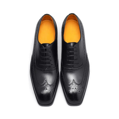 | Cowhide Leather Oxford Killer Shoes