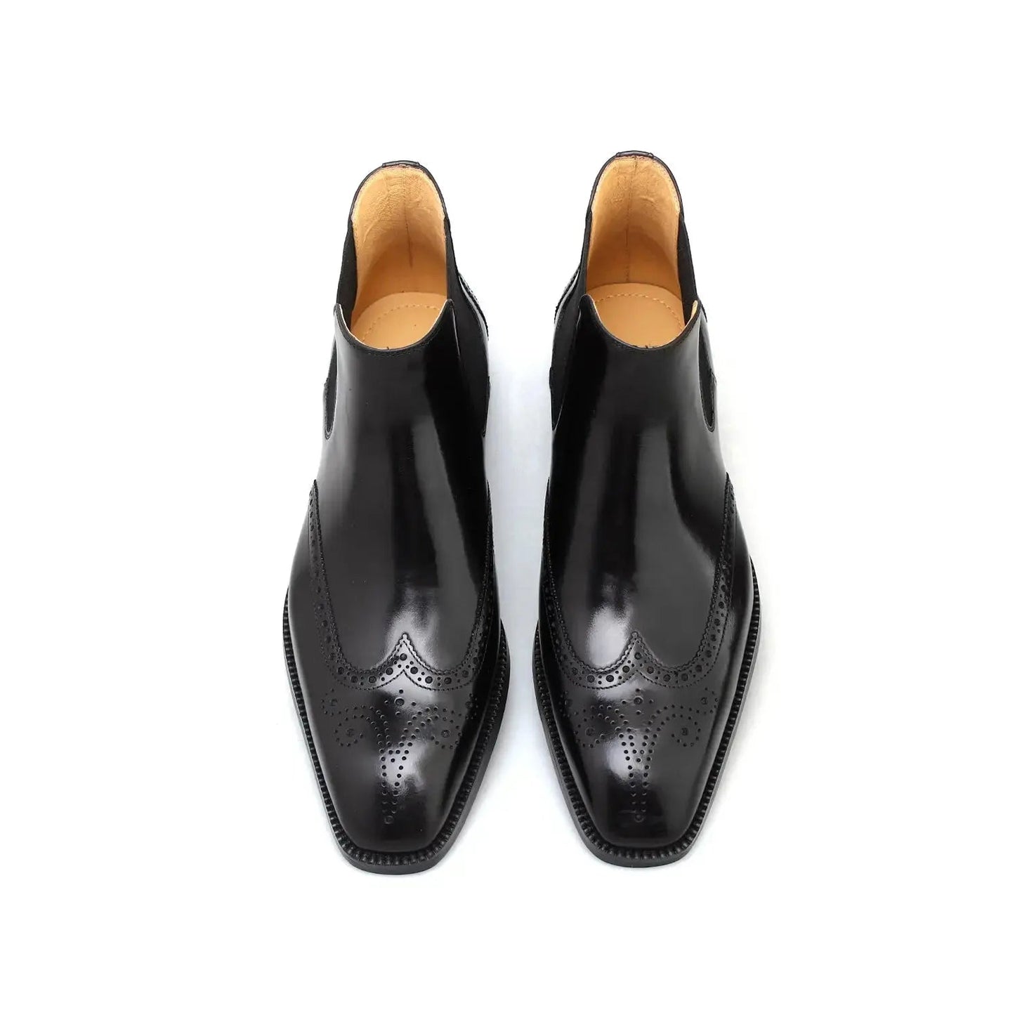 Handcrafted Leather Derby Shoes For Men