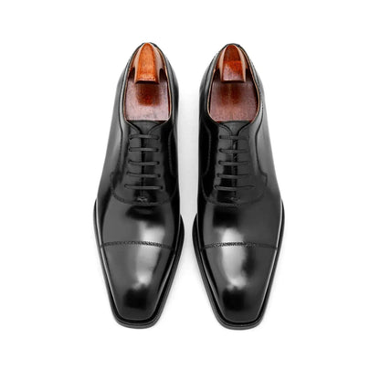 | Split Toe Apron Oxford Dress Shoes
