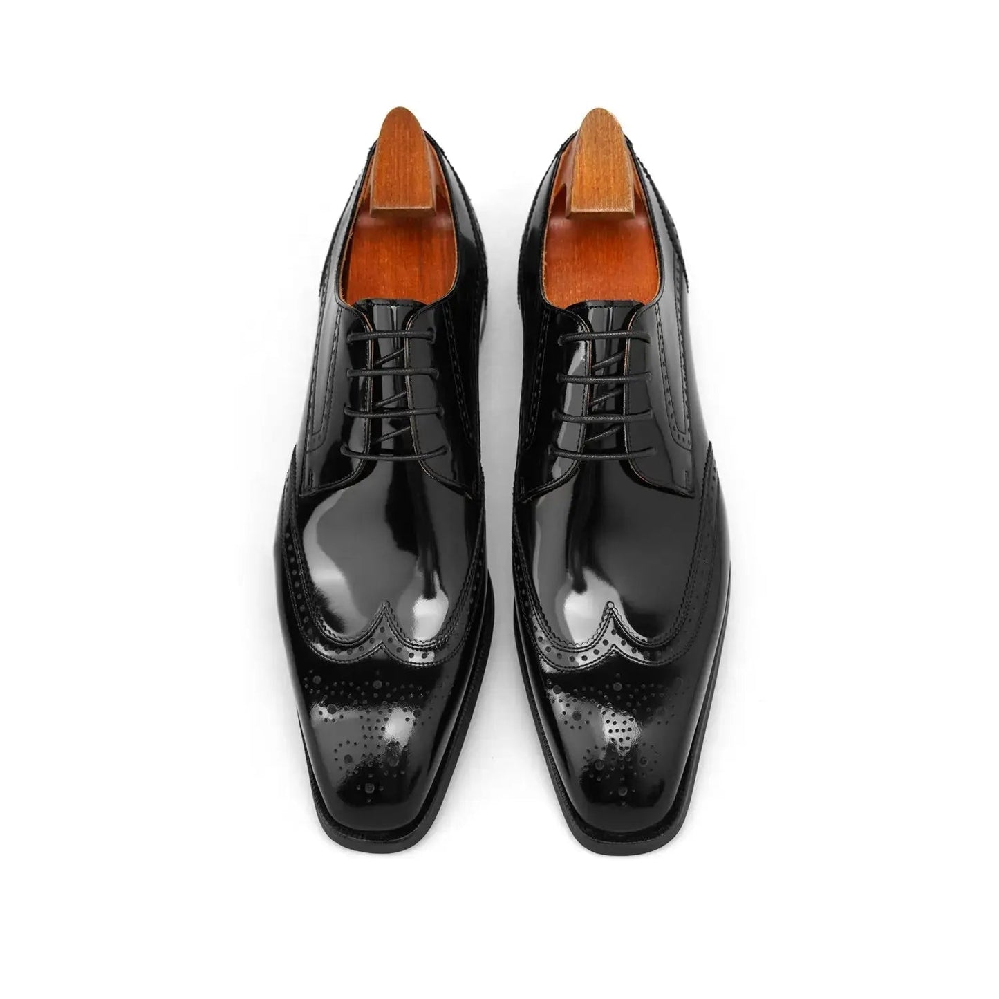| Cowhide Leather Balmoral Genuine Oxford Shoes