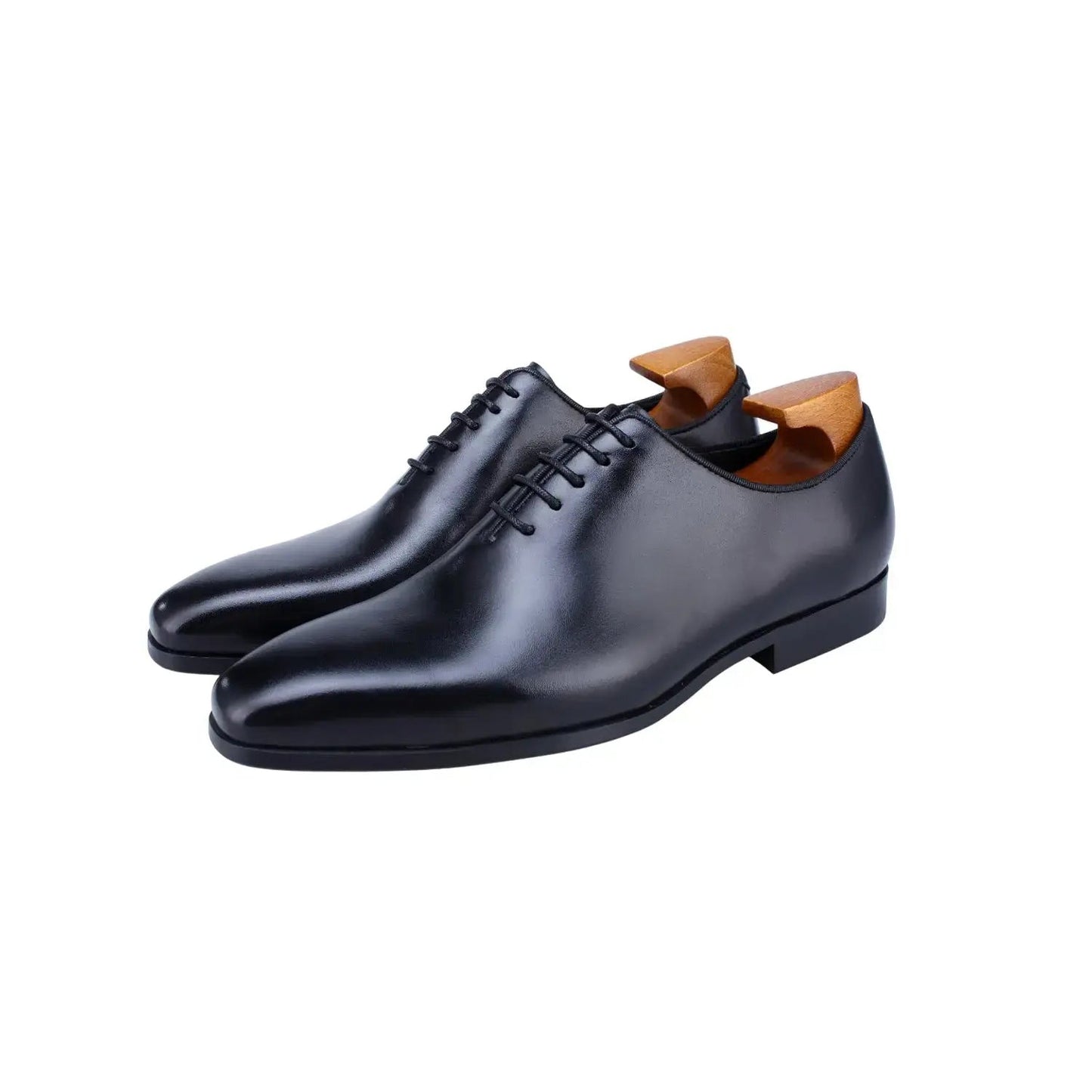 | Leather Plain Dress Shoes For Men