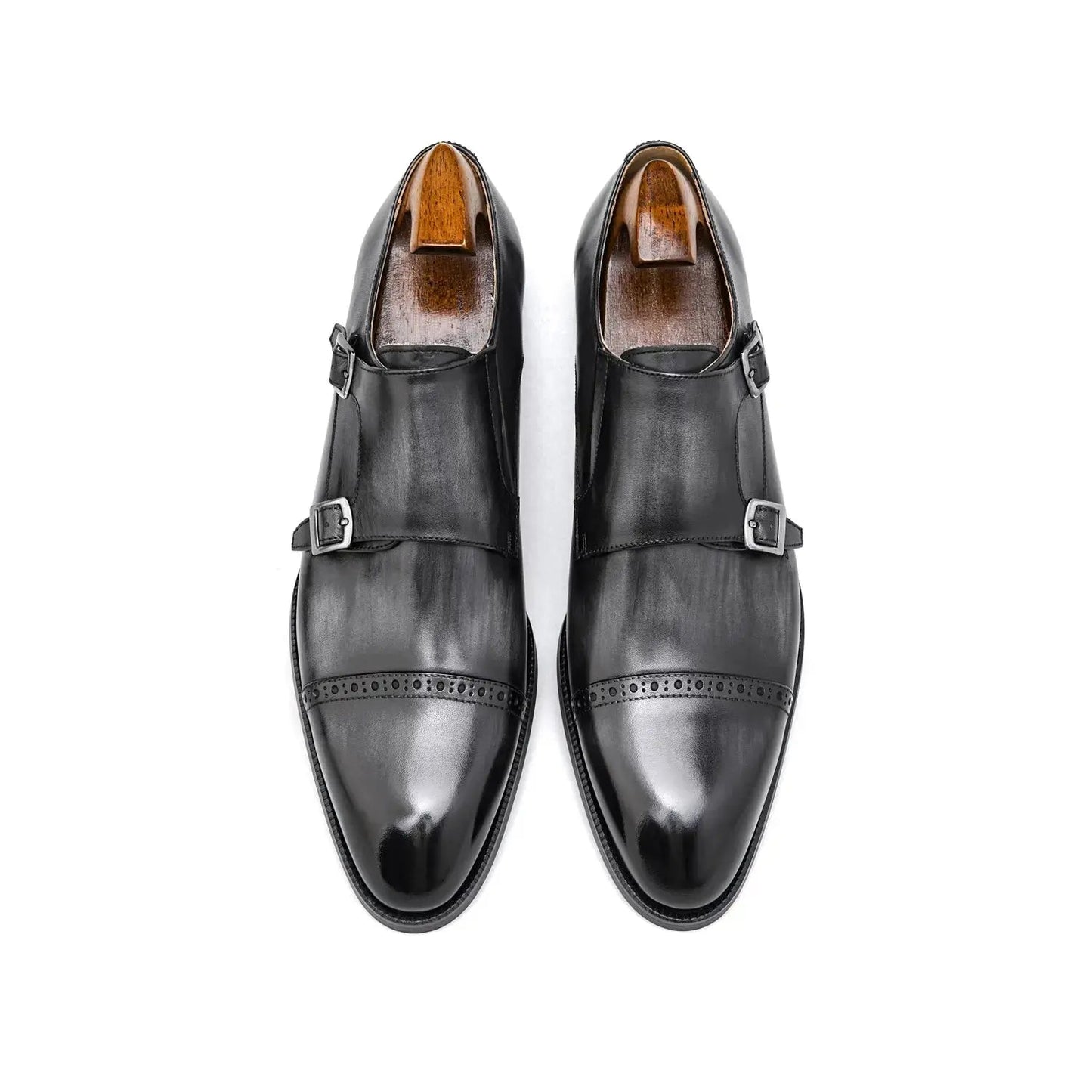 | Handcrafted Monk Strap Dress Shoes