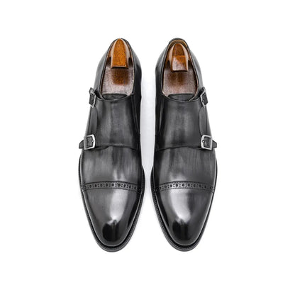 | Handcrafted Monk Strap Dress Shoes
