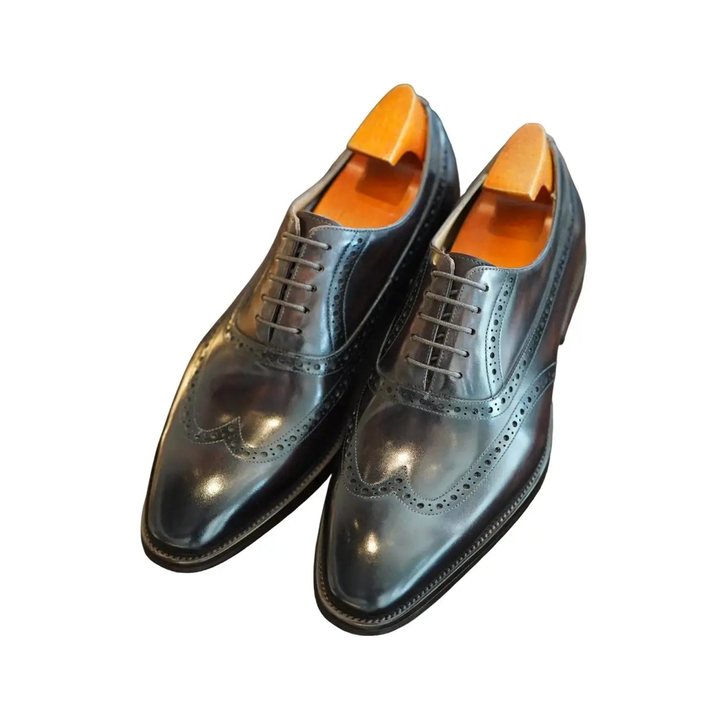 | Premium Leather Cowhide Oxfords For Weddings