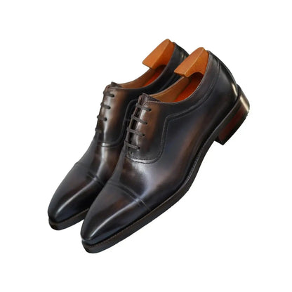 | Custom Marble Wholecut Oxford For Men