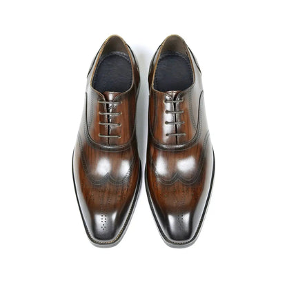 | Leather Business Casual Shoes For Men