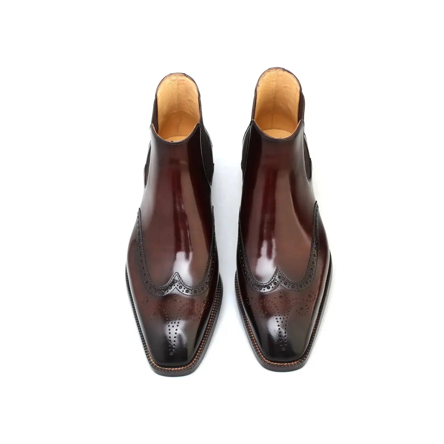 Handcrafted Leather Derby Shoes For Men