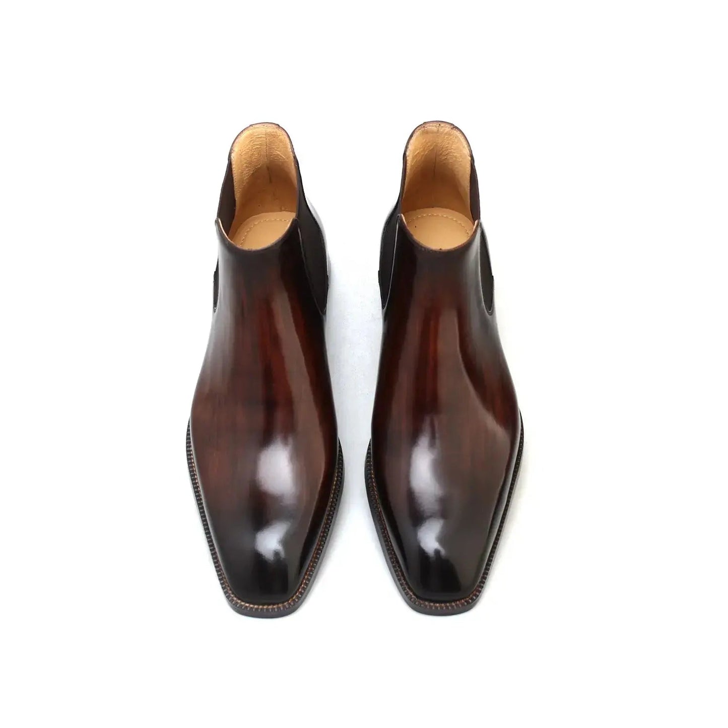 Elegent Leather Derby Shoes For Men