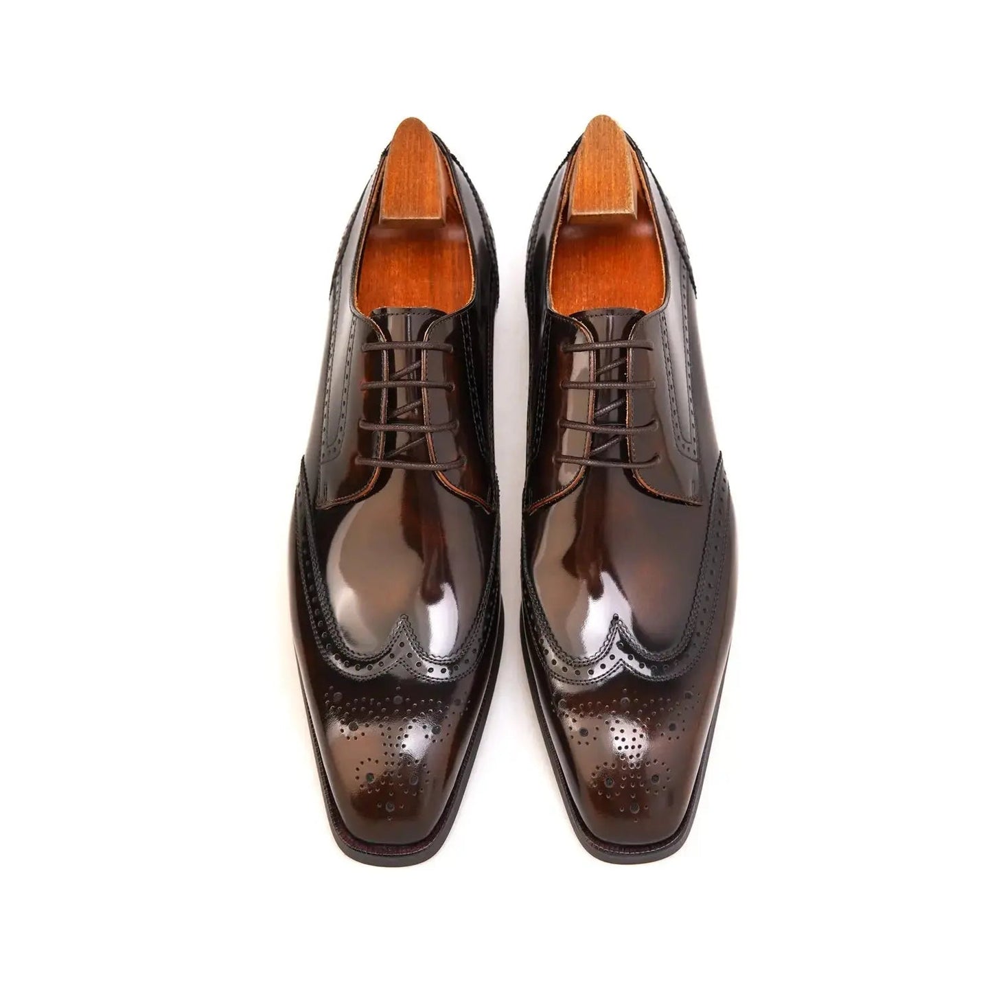 | Cowhide Leather Balmoral Genuine Oxford Shoes