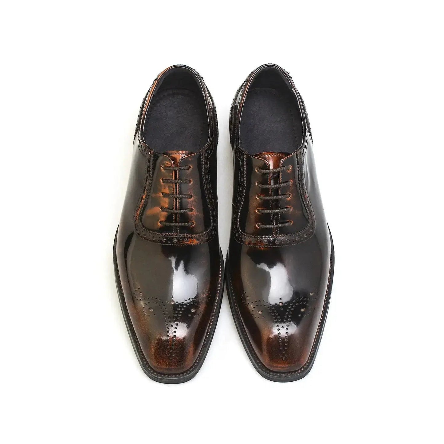 | Oxford Fadded Dress Shoes For Men