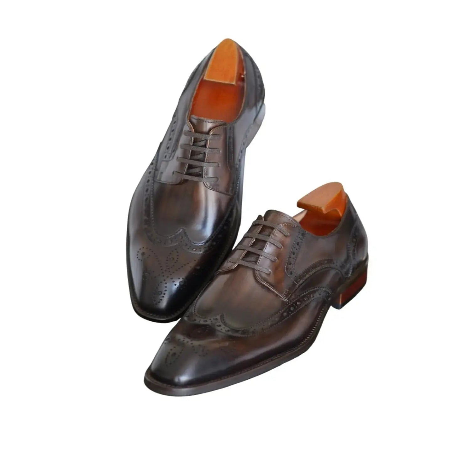 | Cowhide Genuine Leather Business Oxfords