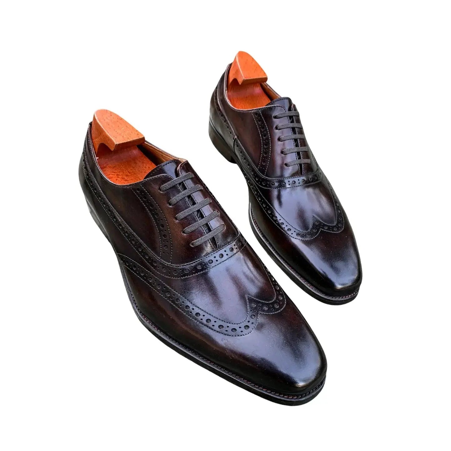 | Premium Leather Cowhide Oxfords For Weddings