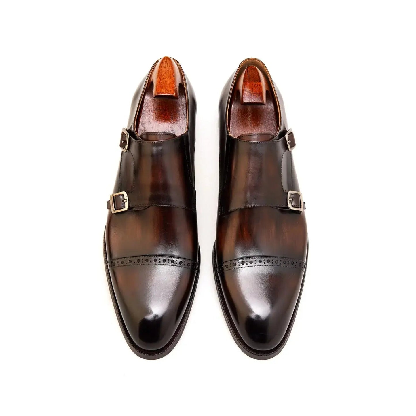 | Handcrafted Monk Strap Dress Shoes