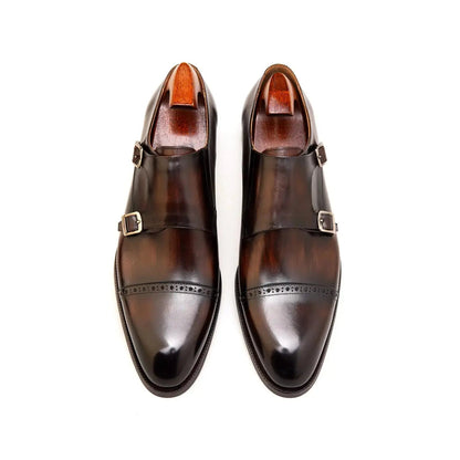 | Handcrafted Monk Strap Dress Shoes