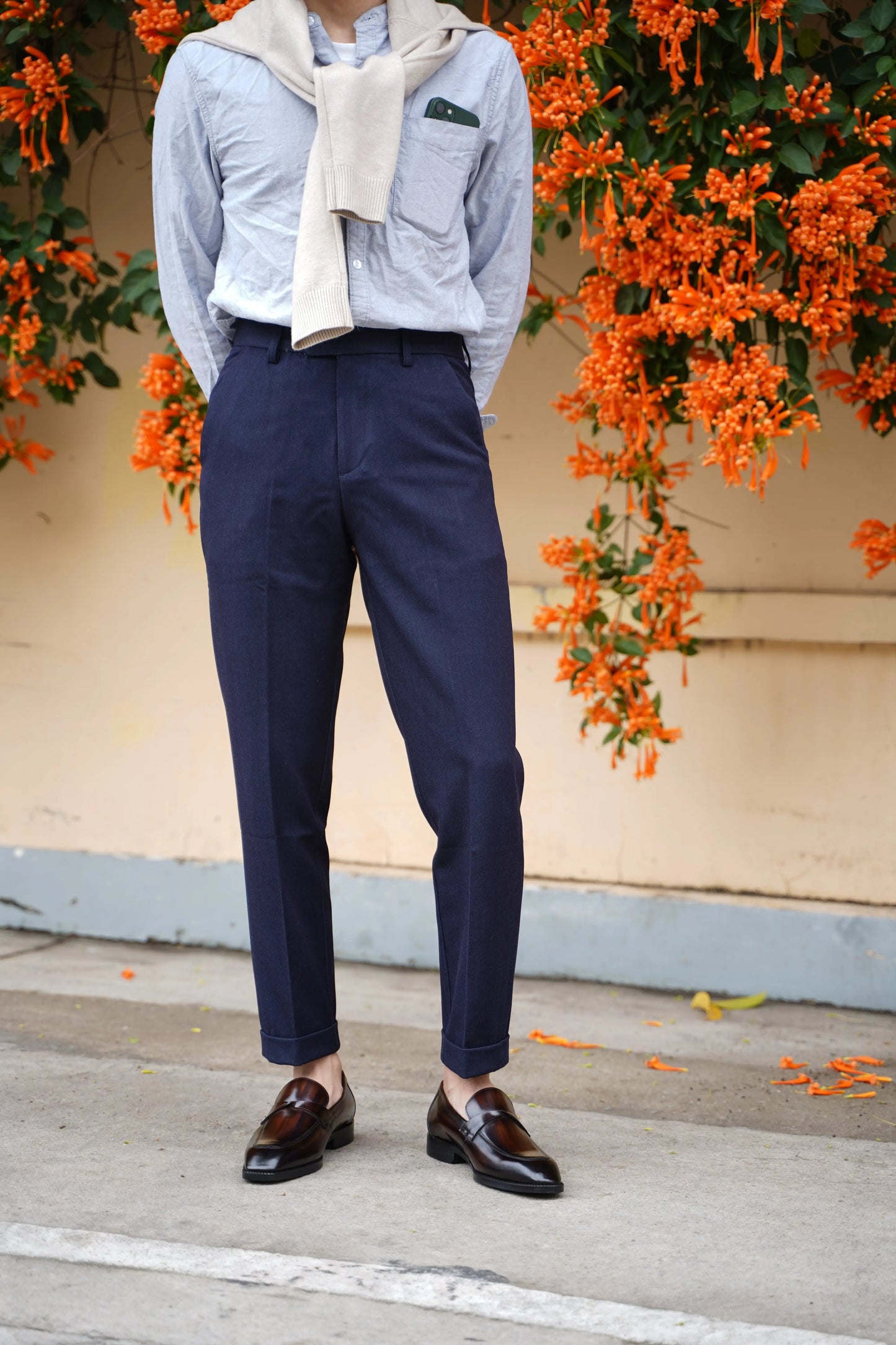Handcrafted Calfskin Leather Penny Loafers