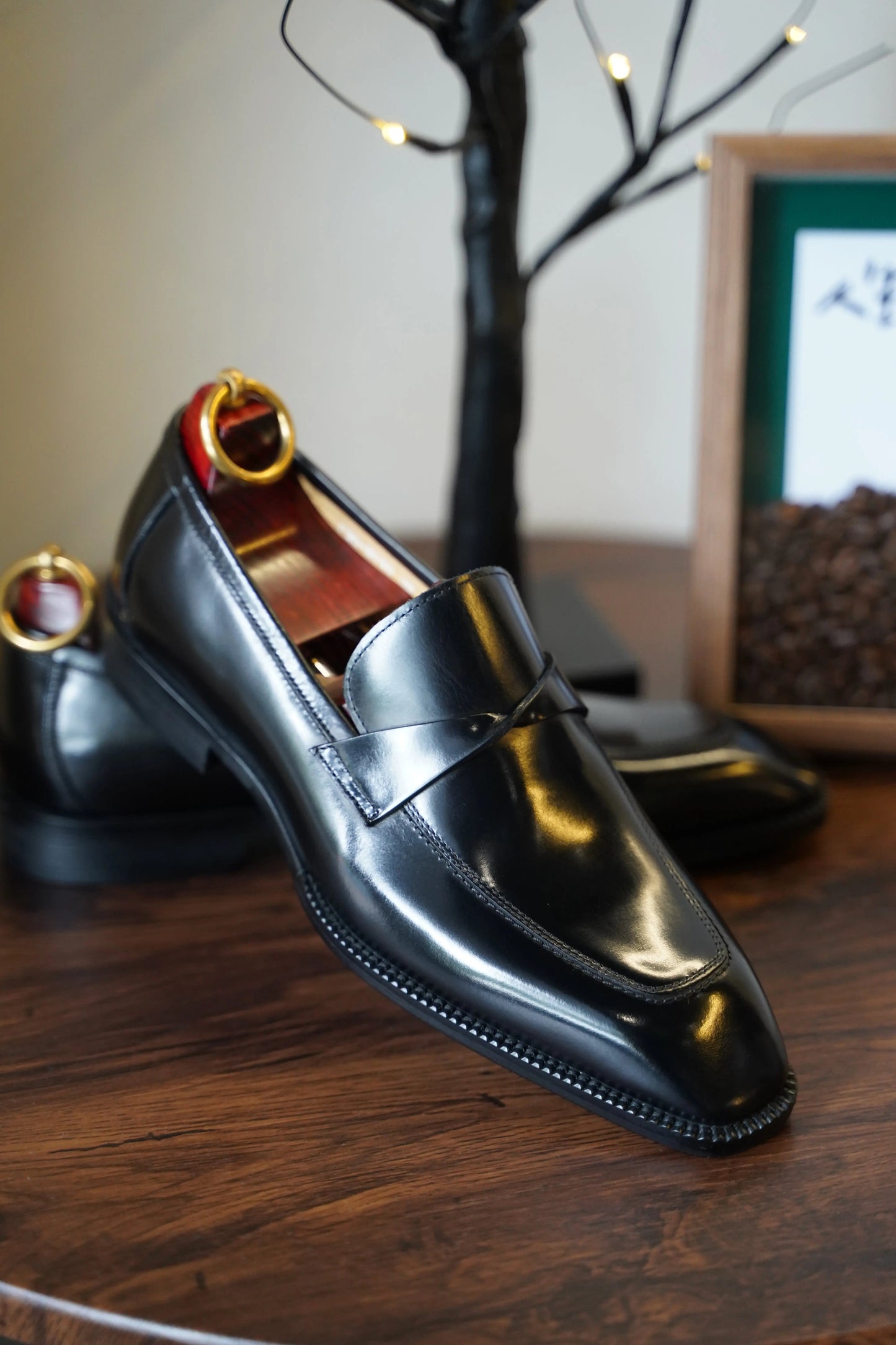 Handcrafted Calfskin Leather Penny Loafers