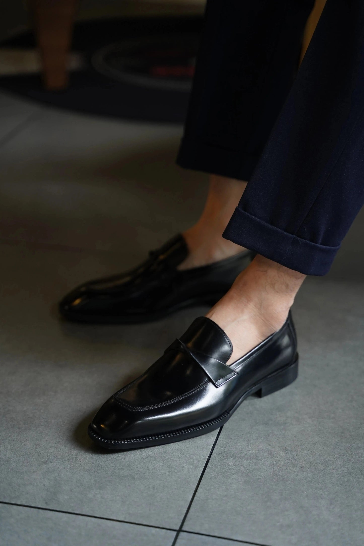 Handcrafted Calfskin Leather Penny Loafers