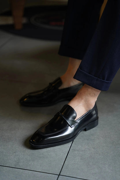 Handcrafted Calfskin Leather Penny Loafers