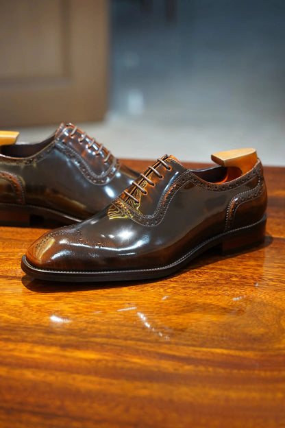 | Oxford Fadded Dress Shoes For Men
