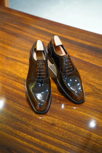| Oxford Fadded Dress Shoes For Men
