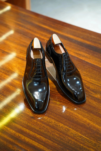| Oxford Fadded Dress Shoes For Men