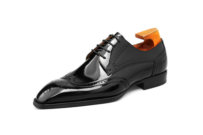 | Cowhide Leather Balmoral Genuine Oxford Shoes