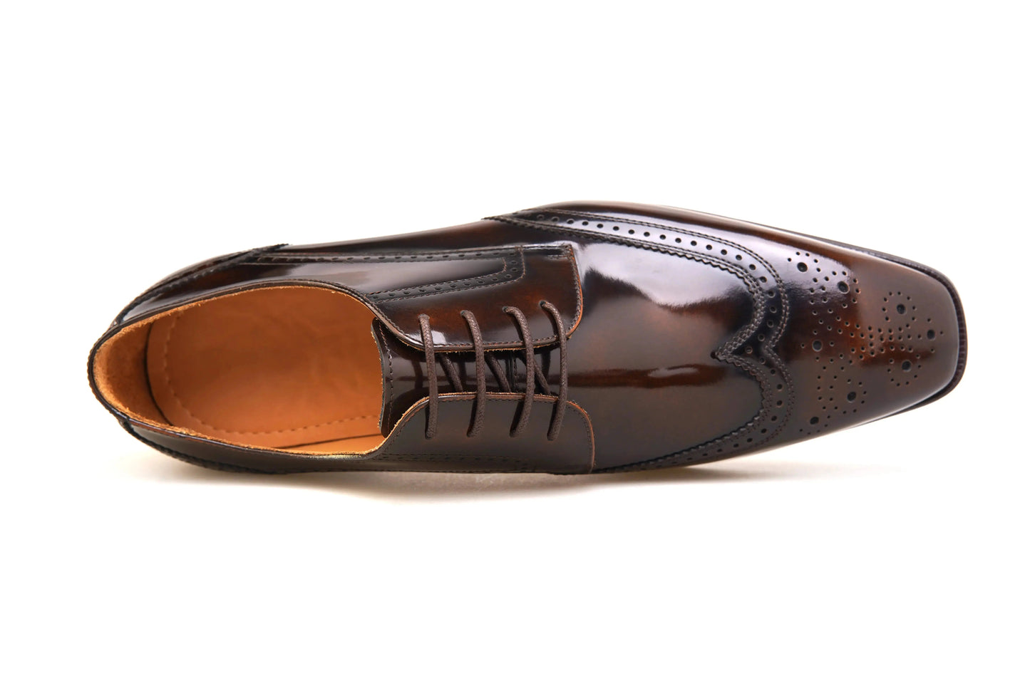 | Cowhide Leather Balmoral Genuine Oxford Shoes