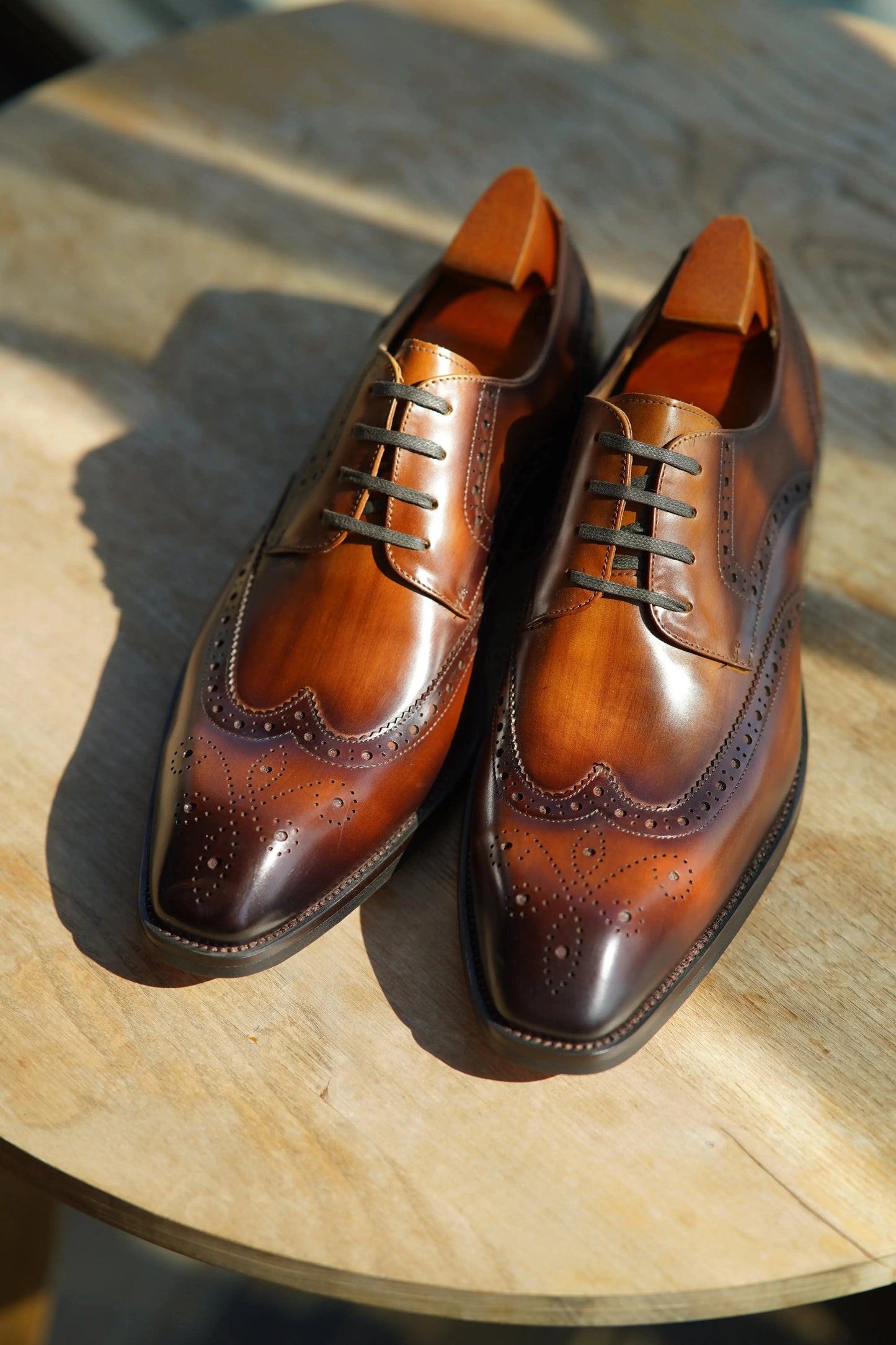 | Cowhide Genuine Leather Business Oxfords