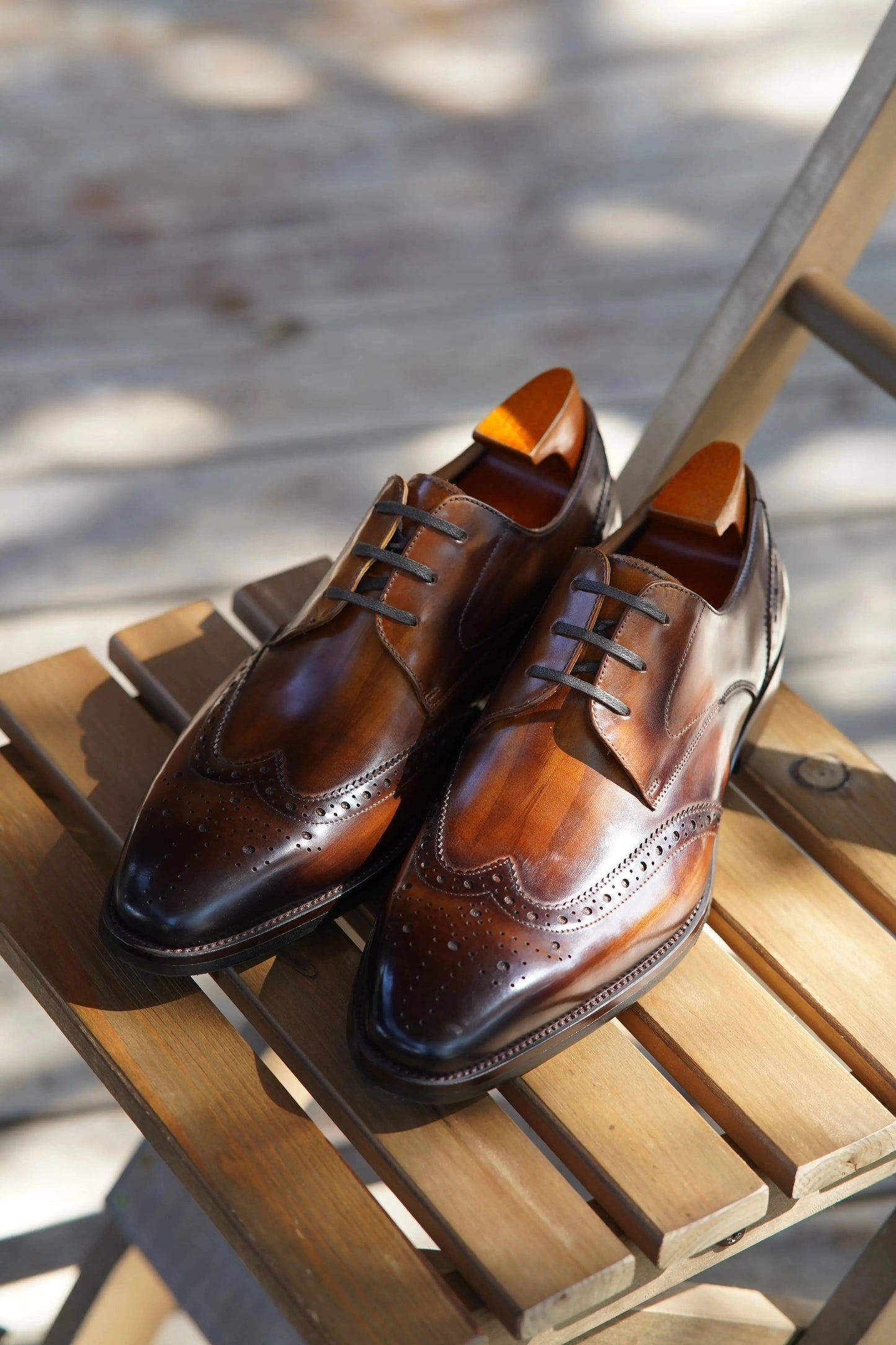 | Premium Cowhide Genuine Leather Oxfords