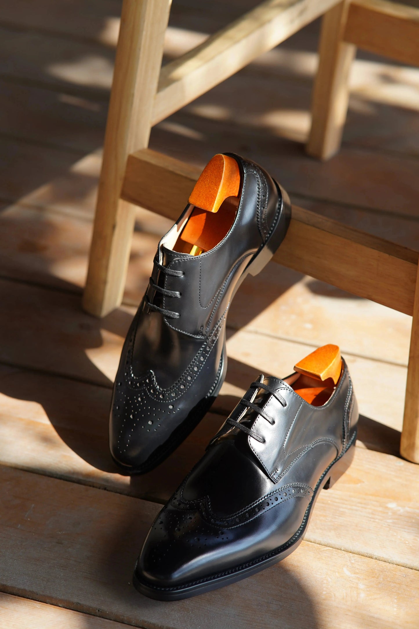 | Premium Cowhide Genuine Leather Oxfords