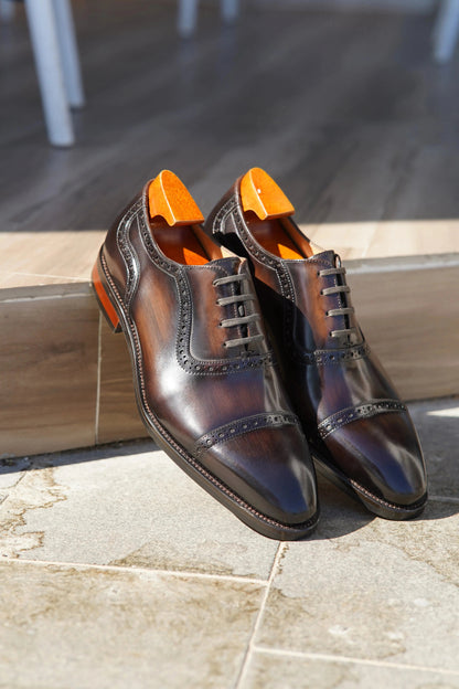 | Professional Elegance Brogue Oxford Dress Shoes