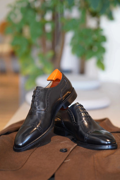 | Professional Elegance Brogue Oxford Dress Shoes