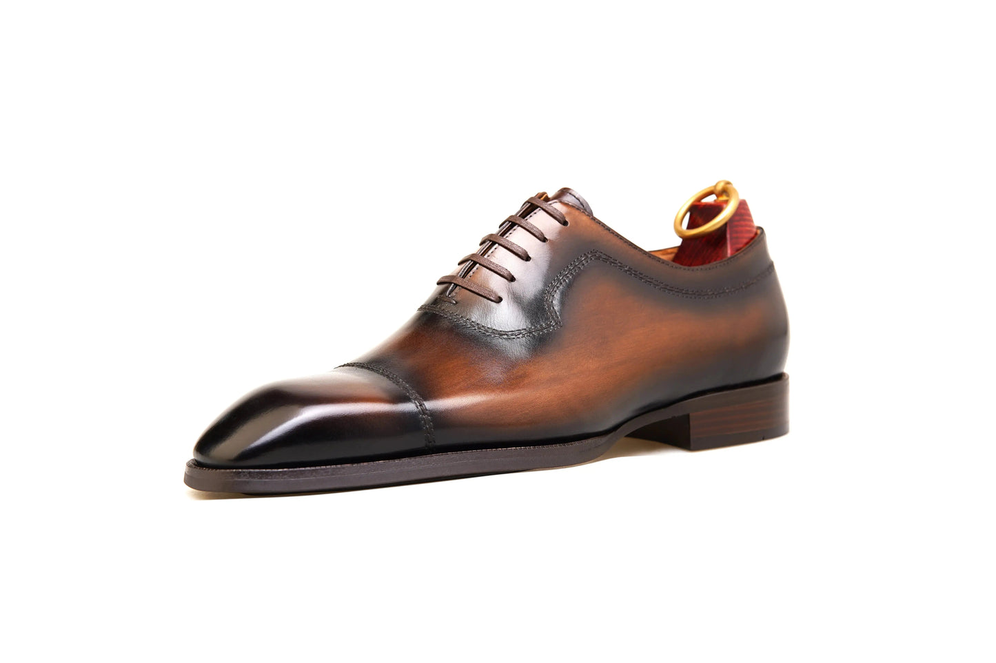 | Split Toe Apron Oxford Dress Shoes