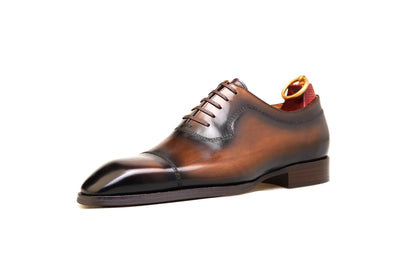 | Split Toe Apron Oxford Dress Shoes