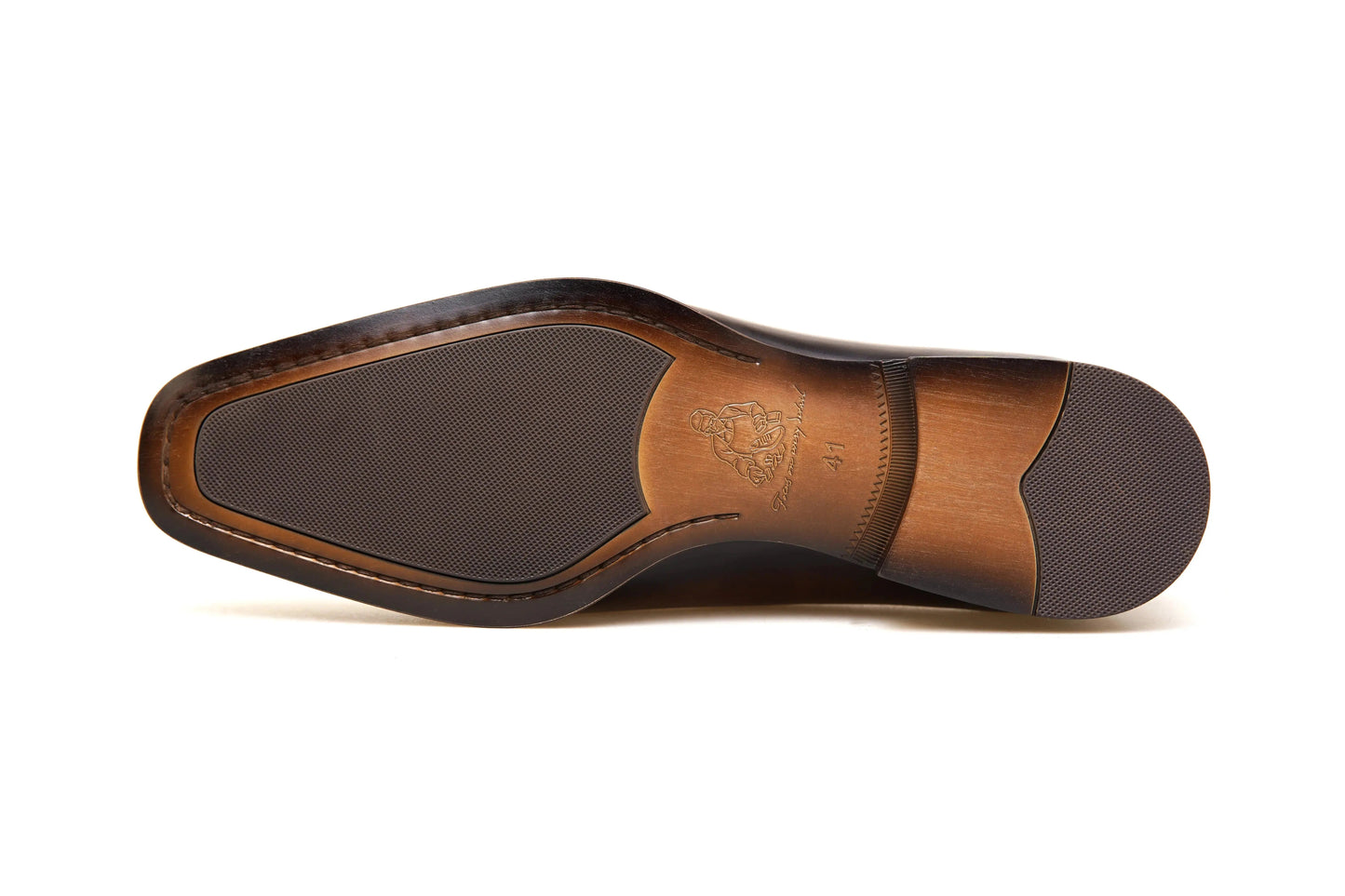 | Split Toe Apron Oxford Dress Shoes