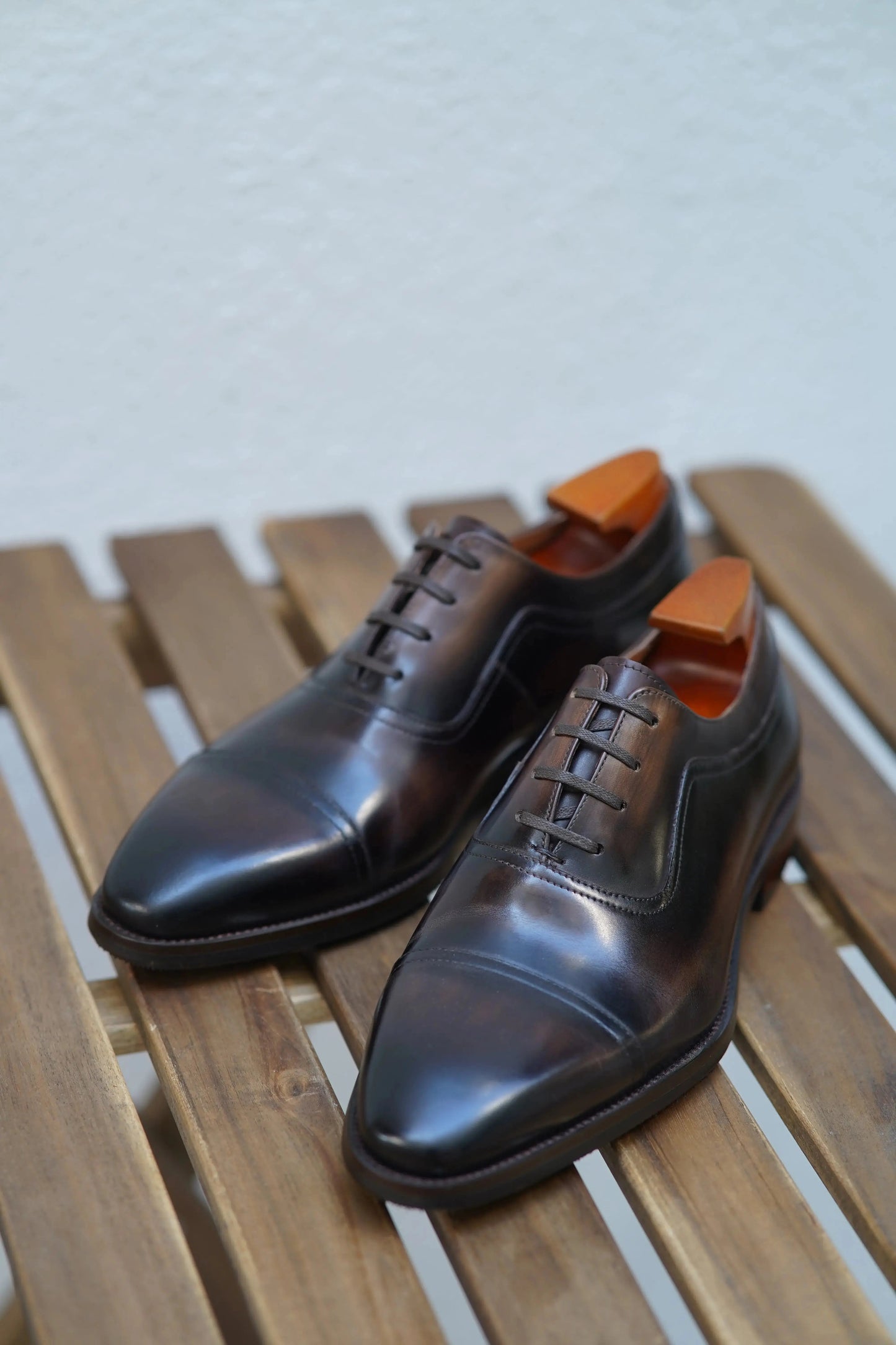 | Custom Marble Wholecut Oxford For Men